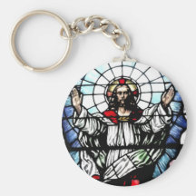 The Resurrection of our Lord (Stained Glass) Key Chains