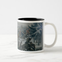 The retreat of the French army from Moscow Mug