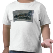 The retreat of the French army from Moscow T Shirt