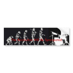 The Revolution Will Be Syncopated bumper stickers