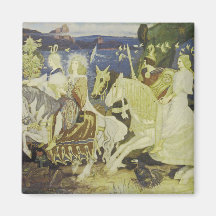 The Riders of the Sidhe Fridge Magnet