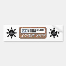 The Riley Matthews Show & UNregularRadio.Comedy Sh Bumper Sticker