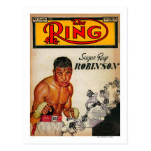 The Ring Magazine Cover 2 Post Card