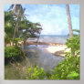 The River meets the Sea at Cumana Print
