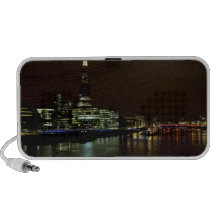 The River Thames at Night iPhone Speakers
