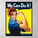 The Riveting Sarah Palin! posters