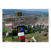 The Road into Saugues cards