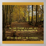 The Road Not Taken posters
