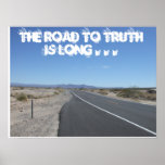 The road to truth is long . . . print