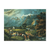 The Rocky Mountains Post Card