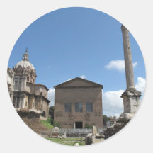 The Roman Forum · Photo, exterior Sticker
