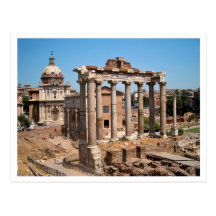 The Roman Forum Postcard
