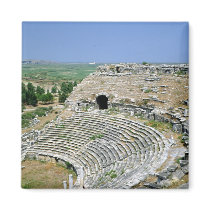 The Roman theatre, 1st-2nd centuries AD Fridge Magnet