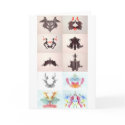 The Rorschach Test Ink Blots All 10 Plates 1-10 cards