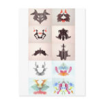 The Rorschach Test Ink Blots All 10 Plates 1-10