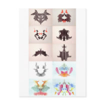 The Rorschach Test Ink Blots All 10 Plates 1-10