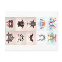 The Rorschach Test Ink Blots All 10 Plates 1-10