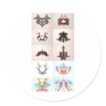 The Rorschach Test Ink Blots All 10 Plates 1-10