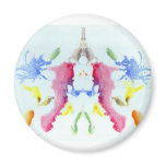 The Rorschach Test Ink Blots Plate 10 Crab Lobster magnets