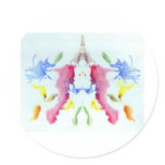 The Rorschach Test Ink Blots Plate 10 Crab Lobster stickers