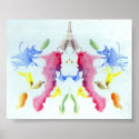 The Rorschach Test Ink Blots Plate 10 posters