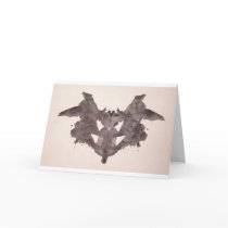 The Rorschach Test Ink Blots Plate 1 Bat, Moth