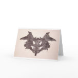 The Rorschach Test Ink Blots Plate 1 Bat, Moth cards