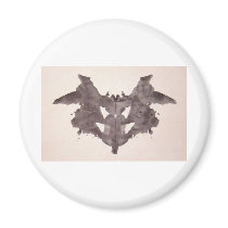 The Rorschach Test Ink Blots Plate 1 Bat, Moth