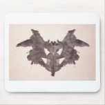 The Rorschach Test Ink Blots Plate 1 Bat, Moth mousepads