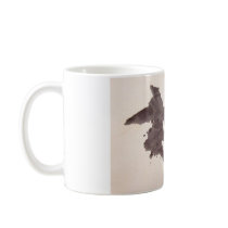 The Rorschach Test Ink Blots Plate 1 Bat, Moth Mugs