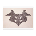 The Rorschach Test Ink Blots Plate 1 Bat, Moth postcards