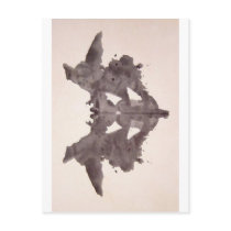 The Rorschach Test Ink Blots Plate 1 Bat, Moth