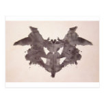 The Rorschach Test Ink Blots Plate 1 Bat, Moth Post Card