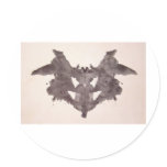 The Rorschach Test Ink Blots Plate 1 Bat, Moth stickers