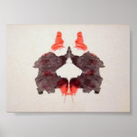 The Rorschach Test Ink Blots Plate 2 posters