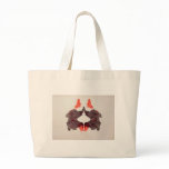 The Rorschach Test Ink Blots Plate 2 Two Humans bags