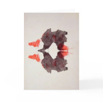 The Rorschach Test Ink Blots Plate 2 Two Humans