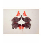 The Rorschach Test Ink Blots Plate 2 Two Humans t-shirts