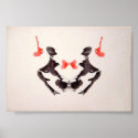 The Rorschach Test Ink Blots Plate 3 posters