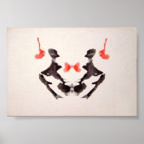 The Rorschach Test Ink Blots Plate 3
