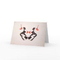 The Rorschach Test Ink Blots Plate 3 Two Humans