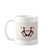 The Rorschach Test Ink Blots Plate 3 Two Humans Mug