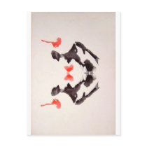 The Rorschach Test Ink Blots Plate 3 Two Humans
