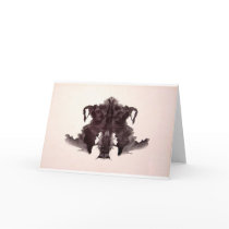The Rorschach Test Ink Blots Plate 4 Animal Skin