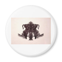 The Rorschach Test Ink Blots Plate 4 Animal Skin