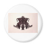 The Rorschach Test Ink Blots Plate 4 Animal Skin magnets