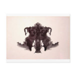 The Rorschach Test Ink Blots Plate 4 Animal Skin postcards