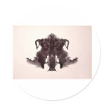 The Rorschach Test Ink Blots Plate 4 Animal Skin stickers