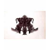 The Rorschach Test Ink Blots Plate 4 Animal Skin