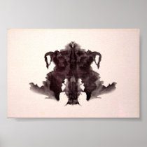 The Rorschach Test Ink Blots Plate 4